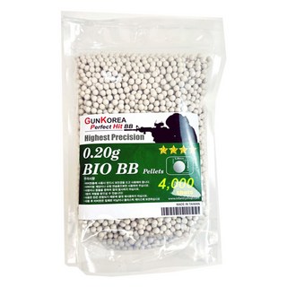 GK Bio精準完美BB彈 0.2g 4000顆, 單品, 800g, 1包