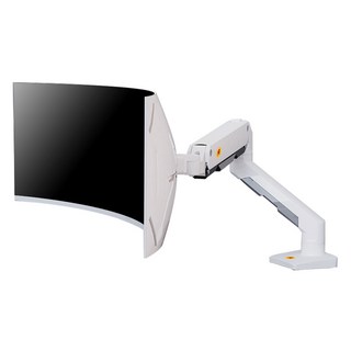 NORTH BAYOU NB G50 超高承重單螢幕支架, 1個, 白色