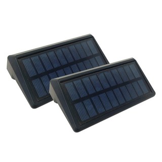 21C Trend Lati 太陽能庭園燈 圍欄欄杆燈 4燈 2入, RGB彩色燈