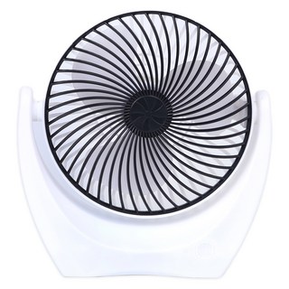 오엠티 BLDC 저소음 탁상용 무선 선풍기, OEF-V01, 블랙