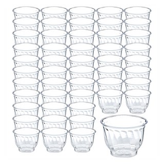 프리츠 플라스틱 소주잔 55ml, 80개, 1개입