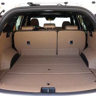 차팡 2세대SS 풀커버 트렁크매트 + 도어매트 세트, 올리브브라운, 쏘렌토 MQ4 페리호환 5인승 스피커무+LED무