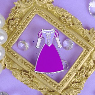 迪士尼公主禮服徽章系列 樂佩 桌面裝飾