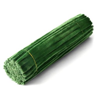 데이소이 모루 트위스트 철사 100p, 그린, 1개