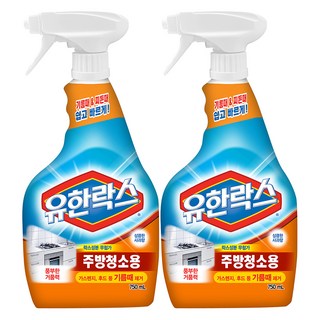 유한락스 주방청소용, 750ml, 2개