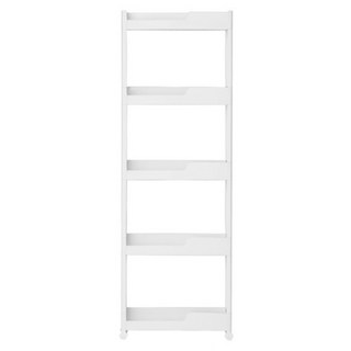 comet 可移動5層邊角置物架, 白色, 1個