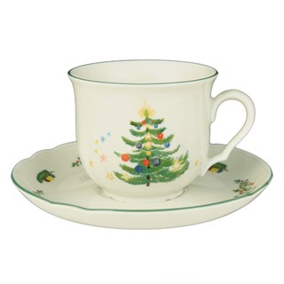 셀트만바이덴 마리 루이스 크리스마스 커피잔 1인 세트, 혼합색상, 1세트
