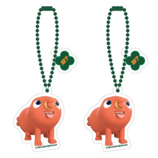 麵包理髮廳 壓克力鑰匙圈 香腸B, 2個