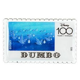 Iknowk 迪士尼100週年書桌裝飾郵票徽章