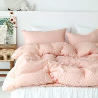 베이직톤 국내산 슈가밤 고밀도 모달코튼 차렵이불 세트