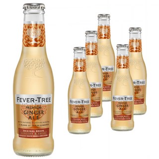 FEVER TREE 薑汁汽水, 200毫升, 6個