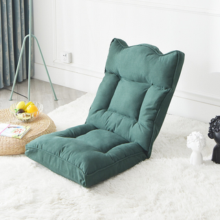 單人懶骨頭沙發 防水布料 5段式調節 標準款, 深綠色