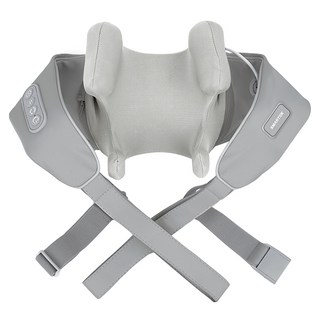 스마텍 목 어깨 무선 온열 마사지기, ST-WM03, 혼합색상