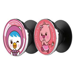 Pororo 淘氣小企鵝 手機磁吸CATCHTOK 2件組, 1套, 佩蒂, 露比