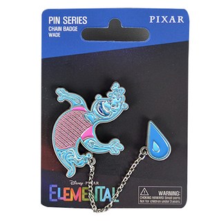 迪士尼 書桌裝飾 元素方城市 鏈條徽章 WADE, 1個, 1入