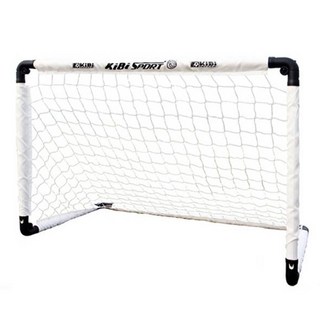 KIBI SPORTS 運動頑童 便攜式折疊迷你足球門 長按鈕, 白色, 1個