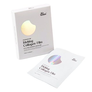 Air QUEEN 融化膠原蛋白薄膜面膜, 14入, 1個