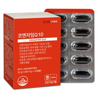 뉴트리코어 코엔자임Q10, 30정, 1개
