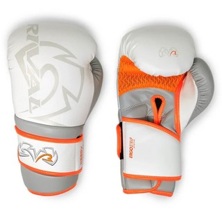 RIVAL RS80V Impulse 拳擊手套 雙手套組, 1套, 白色 + 橘色