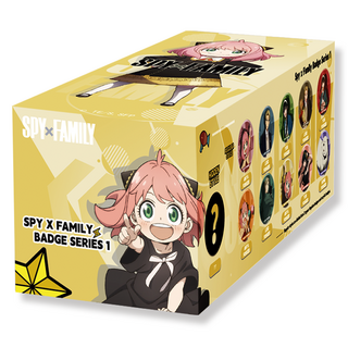 間諜家家酒 徽章 1 (壓克力10個+金屬10個 隨機), 隨機出貨, 單品