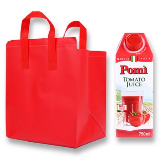 포미 100% 토마토 쥬스 착즙 + 보냉백 세트, 6개, 750ml