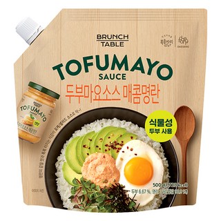 Bokumjari Brunch Table 辣味明太子豆腐美乃滋醬, 1個, 500g