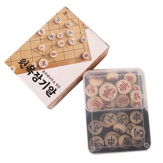 6 BROTHERS BADUK 白蠟木原木象棋子套組, 混合色, 1個