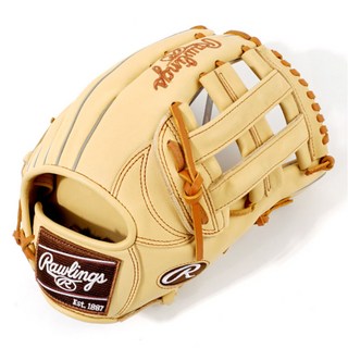 Rawlings HOH 特製版 SMU 右投用外野手套, 1個, 駝色 + 棕褐色