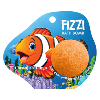 Saboo 泡沫沐浴球 CLOWNFISH TANGO 小丑魚探戈, 1顆, 100g