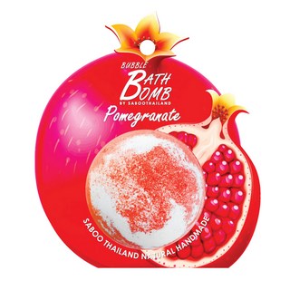 Saboo 泡泡沐浴球 POMEGRANATE 石榴, 150g, 1顆