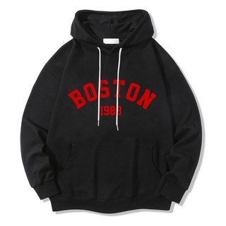 ILLUSO 特級雙面刷毛 標準款 Boston1988 連帽T恤