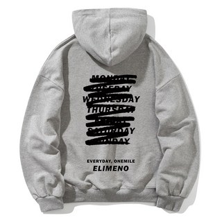 Elimeno EL Not Always 毛圈連帽T恤