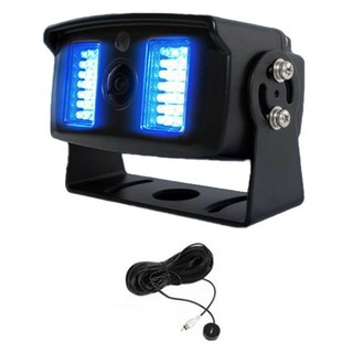 ISORA AI 人工智慧 AHD 貨車夜間彩色後視鏡頭 + 喇叭 10m 套組, AI-200W, 混合色