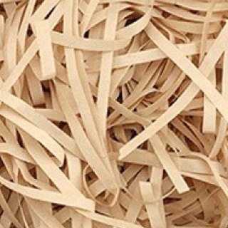 Mandeul Hobby 禮品包裝緩衝填充碎紙, 淺棕色, 1個