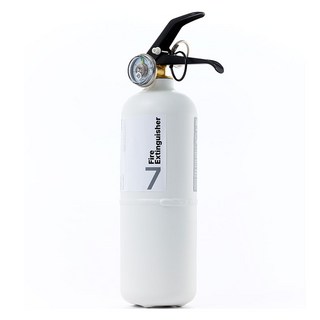 아이로드 KFI 자동차 겸용 ABC 분말 소화기, 1.5kg, 화이트, 1개