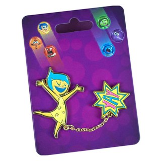 Iknowk 《腦筋急轉彎2》單面胸針 樂樂, 1個, 1入