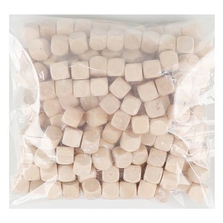 Uniart 扁柏木塊, 1個, 混合顏色