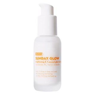 frankly Sunday Glow 1秒煥顏菸鹼醯胺精華, 1瓶, 37ml