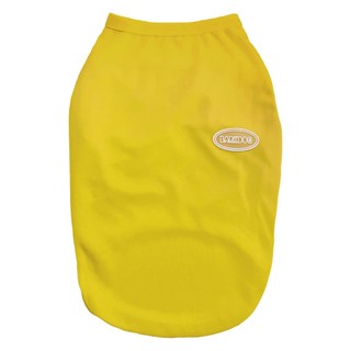 바크독 강아지 기능성 쿨조끼, 옐로우, 1개