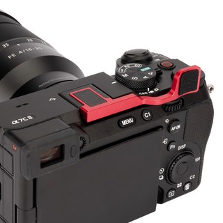 코엠 Sony 相機拇指握把 A7C2 A7CR, 1個, TA-A7CII(紅色)