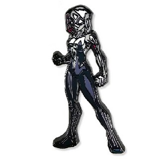 漫威蜘蛛人單面徽章 幽靈蜘蛛