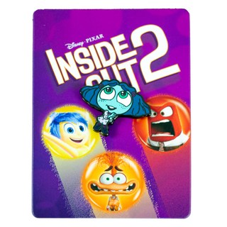 Iknowk 桌面裝飾 腦筋急轉彎2 單面徽章 阿慕, 1個, 1入