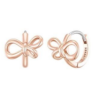 J.ESTINA 女性用 Rachel 易扣式耳環 + 留言卡 + 購物袋