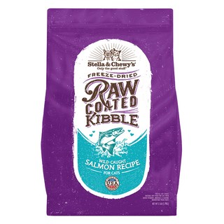 스텔라앤츄이스 로우코티드 키블 와일드코트 레시피 포 캣 사료, 연어, 4.5kg, 1개