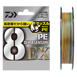 DAIWA 大和 UVF PE Dura Sensor X8EX+SI3 8股編織釣魚線, 5色多色, 1個