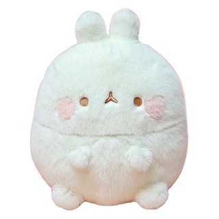 復古粉彩 Molang 絨毛娃娃, 象牙白, 25cm, 1個