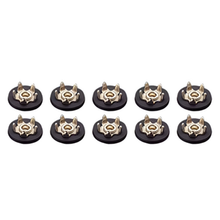 里昂海姆 10爪都市型防滑止滑冰爪, 黑色