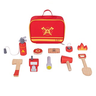 TOOKY TOY 拓客 小小消防員角色扮演, 1個, 紅色