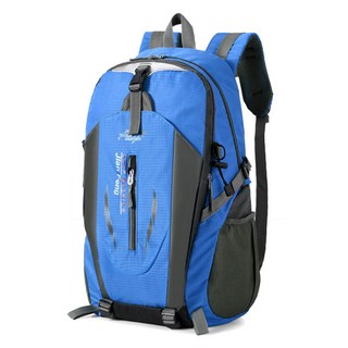 퍼니셀러 등산 캠핑 백팩 40L, 블루