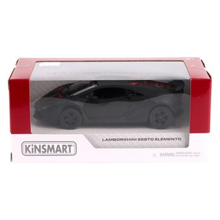 KiNSMAR 藍寶堅尼 Sesto Elemento 合金車 KT5359, 黑色, 1個